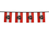 guirlande 12 drapeaux fanions autriche 4.5m