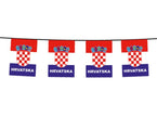 guirlande 12 drapeaux fanions croatie 4.5m