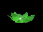 lanterne fleur de lotus flottante vert 30cm