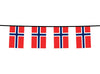 guirlande 12 drapeaux fanions norvege 4.5m