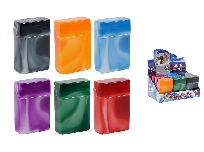 boîte à cigarettes standard aspect marbré mix