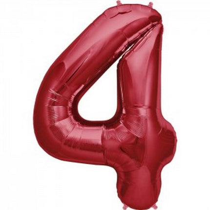 Chiffre 4 Red 34