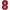 Chiffre 8 Red 34