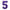 Chiffre 5 Purple 34