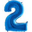Chiffre 2 Bleu 40