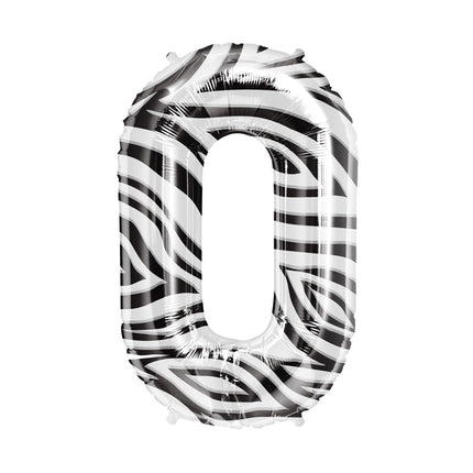 Chiffre 0 Zebra 34