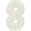 Chiffre 8 Sprinkles 16