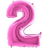 Chiffre 2 Fuchsia 26