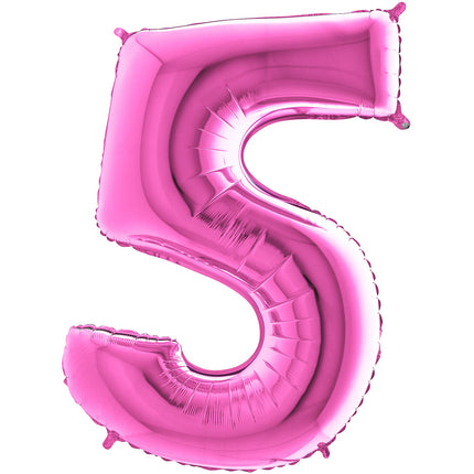 Chiffre 5 Fuchsia 14