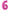 Chiffre 6 Fuchsia 14