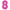 Chiffre 8 Fuschia 40
