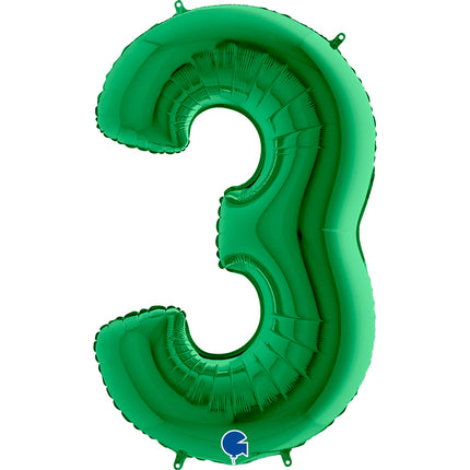 Chiffre 3 Vert 40