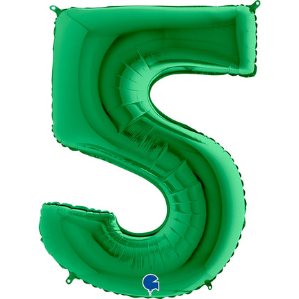 Chiffre 5 Vert 40