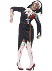 Déguisement de nonne zombie XL | vêtement, ceinture, , élément pour la tête | J2F Shop