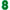 Chiffre 8 Vert 40