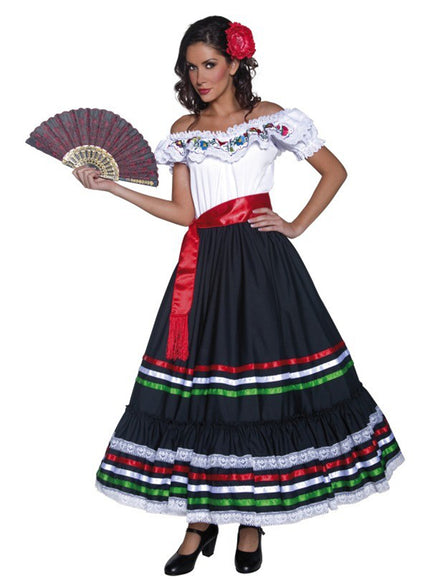 Déguisement mexicaine femme | vêtement , bandeau | J2F Shop