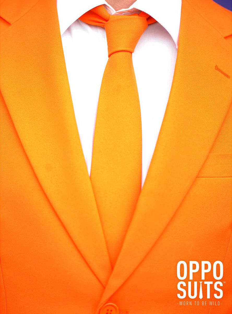 Costume Orange "The Orange" - Opposuits | Veste, pantalon , cravate | J2F Shop