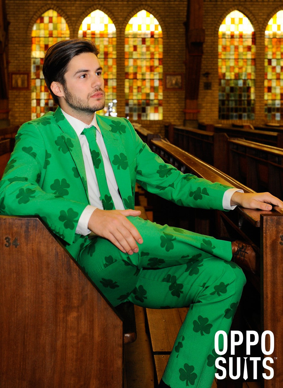 Costume St Patrick - Opposuits | veste, pantalon , cravate | J2F Shop