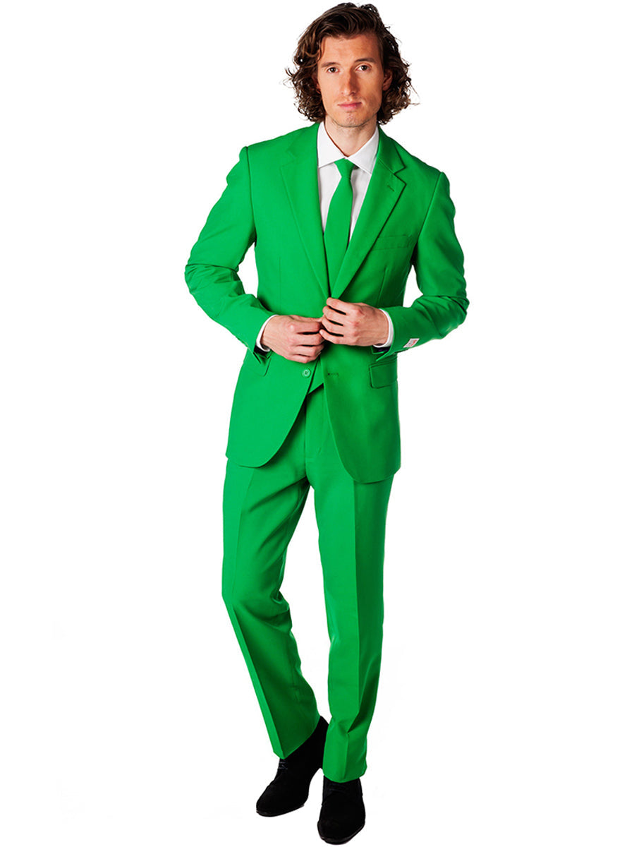 Costume Vert "Evergreen" - Opposuits | Veste, pantalon , cravate | J2F Shop