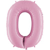 Chiffre 0 Rose Pastel 26