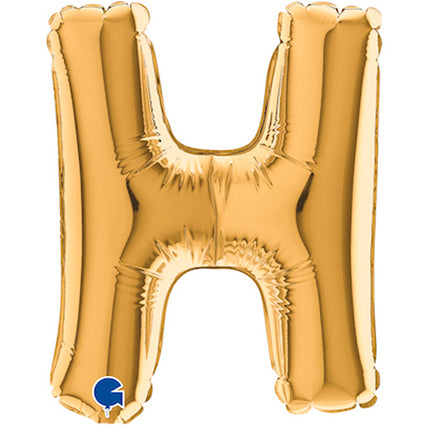 Lettre H Gold 7