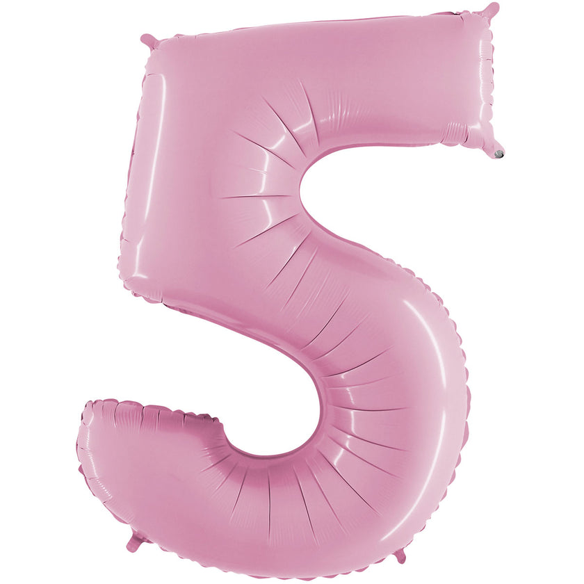 Chiffre 5 Pastel Rose 40
