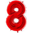 Chiffre 8 Rouge 14