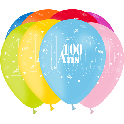 100 Ballons Latex HG95 100 Ans - PMS