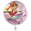 Ballon Aluminium Rond Pat' Patrouille Stella 18