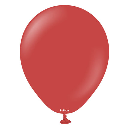 100 Ballons Standard Deep Red 5