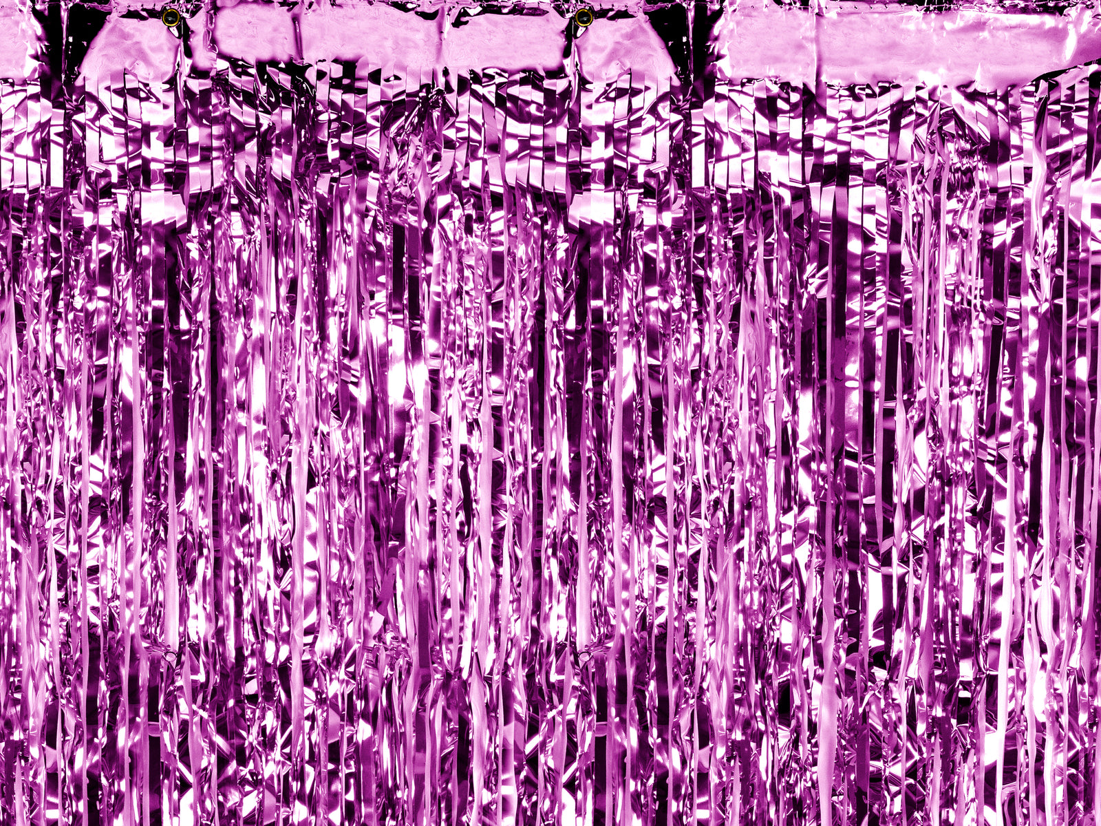 Rideau à franges couleur violet | Rideau de 90 cm de long par 2.5 m de haut | J2F Shop