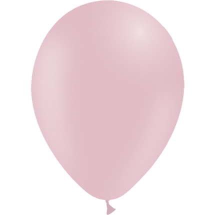 10 Ballons Latex HG112 Pastel Matte Rose Bébé - Balloonia