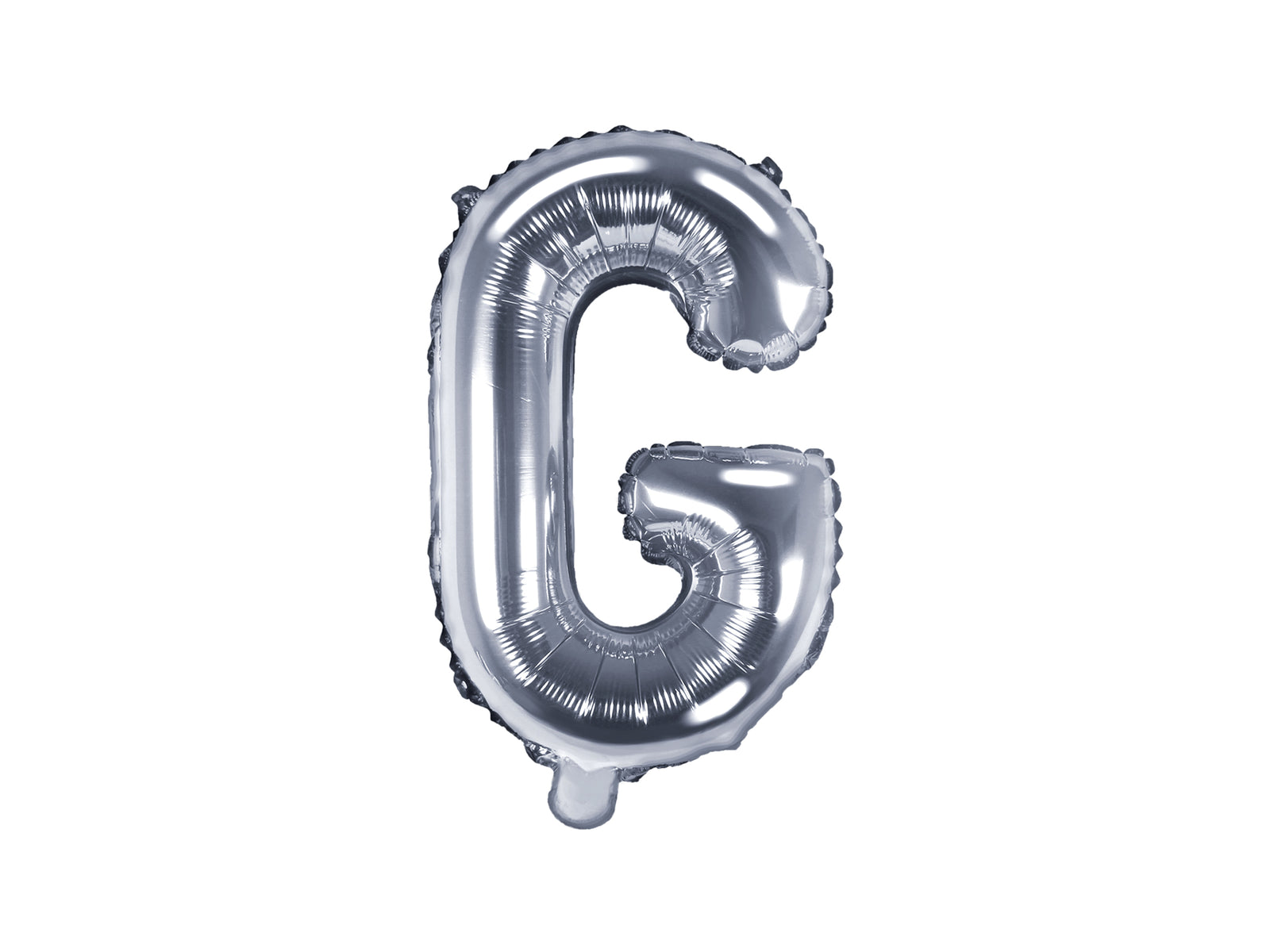 Ballon aluminium lettre G argenté | Ballon alu de 35 cm | J2F Shop
