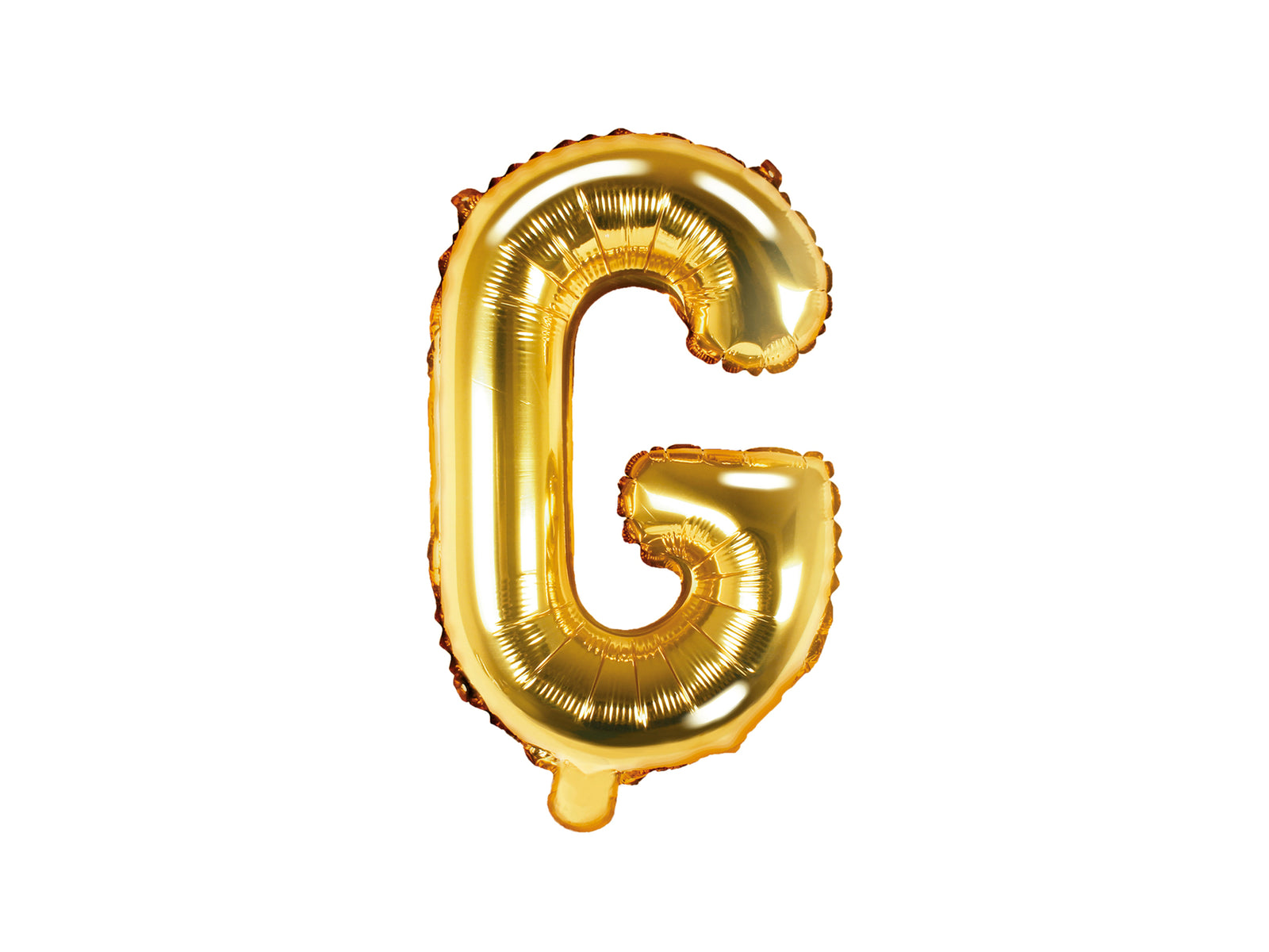 Ballon aluminium lettre G doré | Ballon alu de 35 cm | J2F Shop