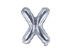 Ballon aluminium lettre X argenté (35cm) | Ballon alu de 35 cm | J2F Shop