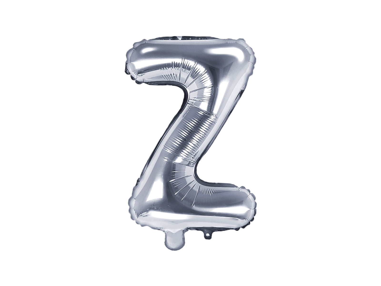Ballon aluminium lettre Z argenté (35 cm) | Ballon alu de 35 cm | J2F Shop