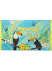 Banderole toucans - Toucan Party | Drapeau en tissus 90x150 cm | J2F Shop