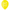 10 Ballons Latex HG95 Joyeux Annniversaire Jaune - PMS
