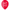 10 Ballons Latex HG95 Joyeux Anniversaire Rouge - PMS