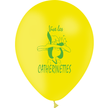 100 Ballons Latex HG95 Catherinettes Jaune - PMS