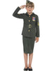 Déguisement Officier pour fille | Veste avec ceinture imprimée, jupe , casquette | J2F Shop