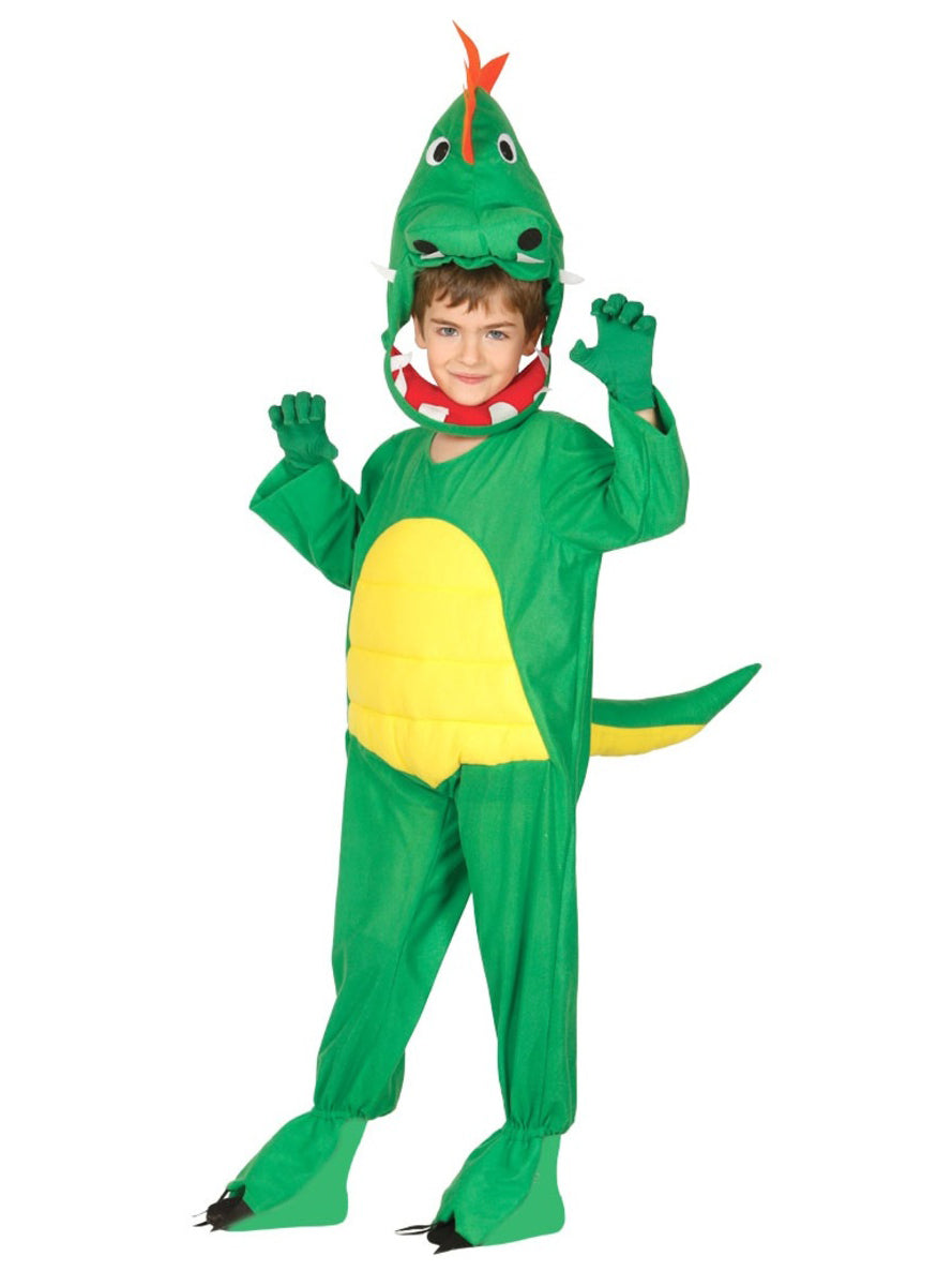 Déguisement dragon enfant  | Combinaison avec queue , capuche. | J2F Shop