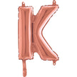 Lettre K Rose Gold 14