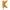 Lettre K Or 14