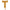 Lettre T Or 14