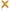 Lettre X Or 14