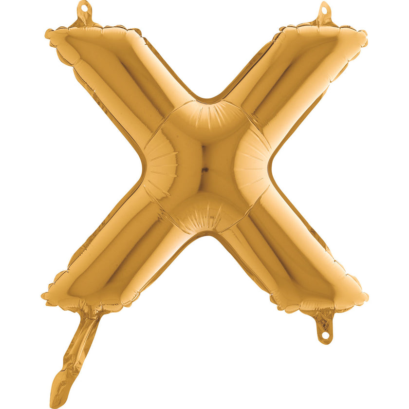 Lettre X Or 14