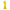 Chiffre 1 Gold 16