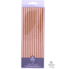 24 Pailles Rose Gold Ombre - Qualatex