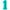 Chiffre 1 Tiffany 40